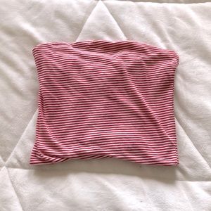 Brandy Melville Cropped Bandeau Top